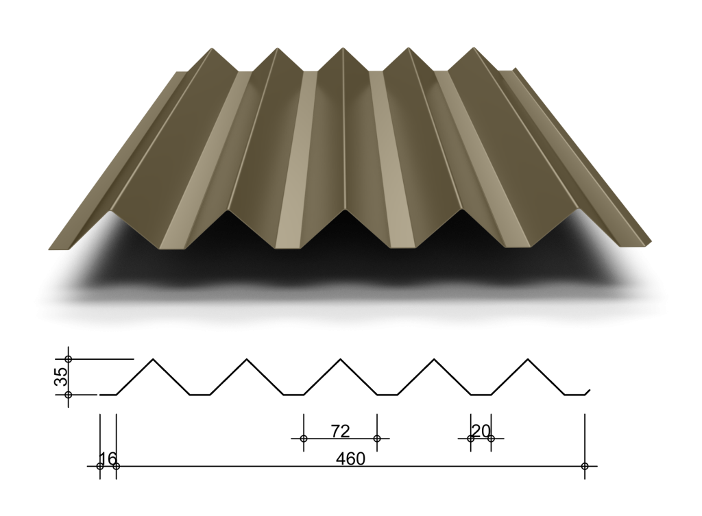 Puntprofiel P35-460