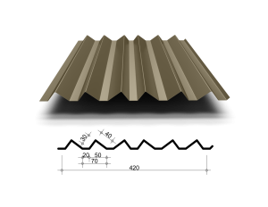 Zaagtandprofiel Z24/70-420