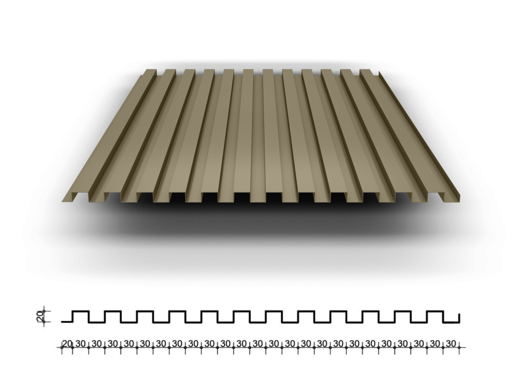 Boxprofiel B20/60-720