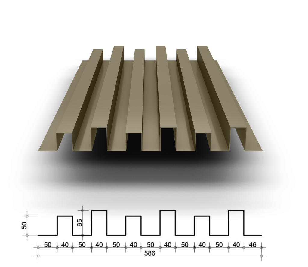 Boxprofiel B50/90-540